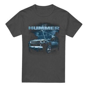 Hummer Unisex Adult Stormy Ride T-Shirt / Charcoal